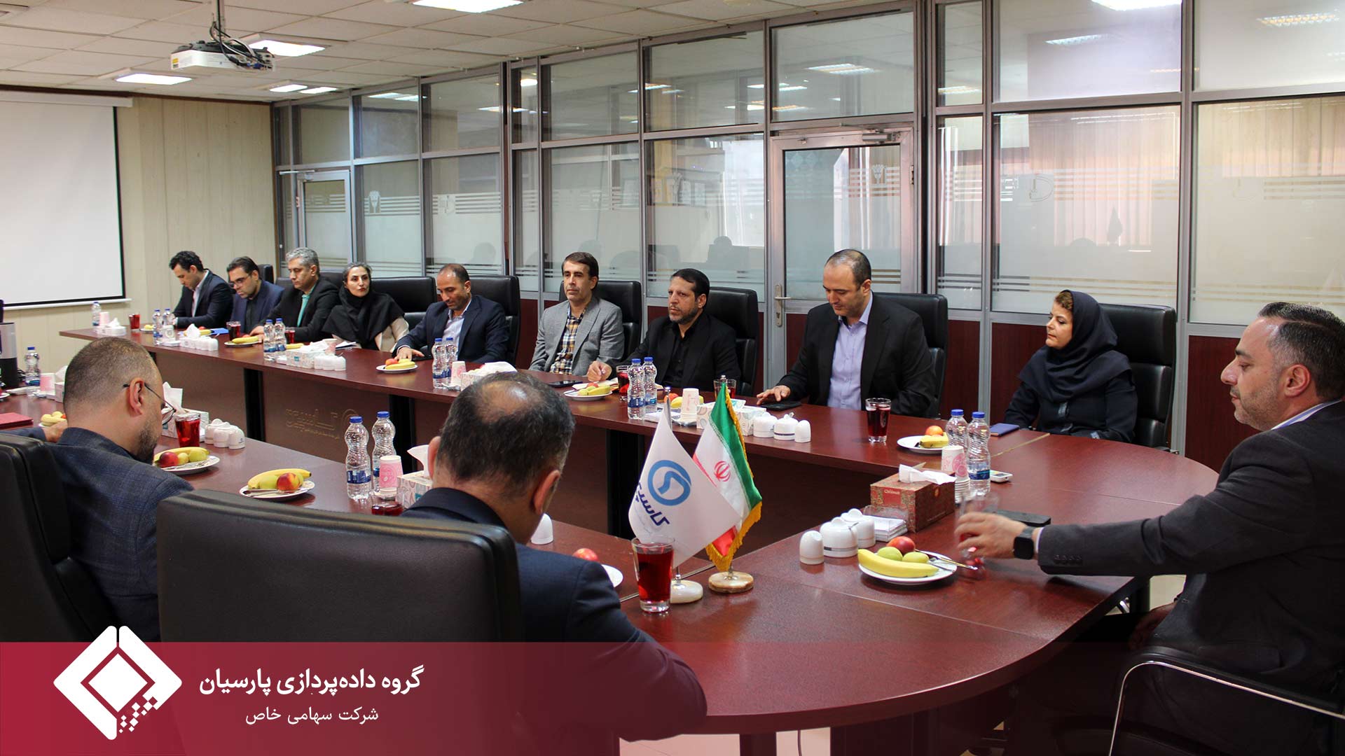 برگزاری مراسم تکریم و معارفه عضو جدید شرکت تأمین خدمات سیستم‌های کاربردی کاسپین