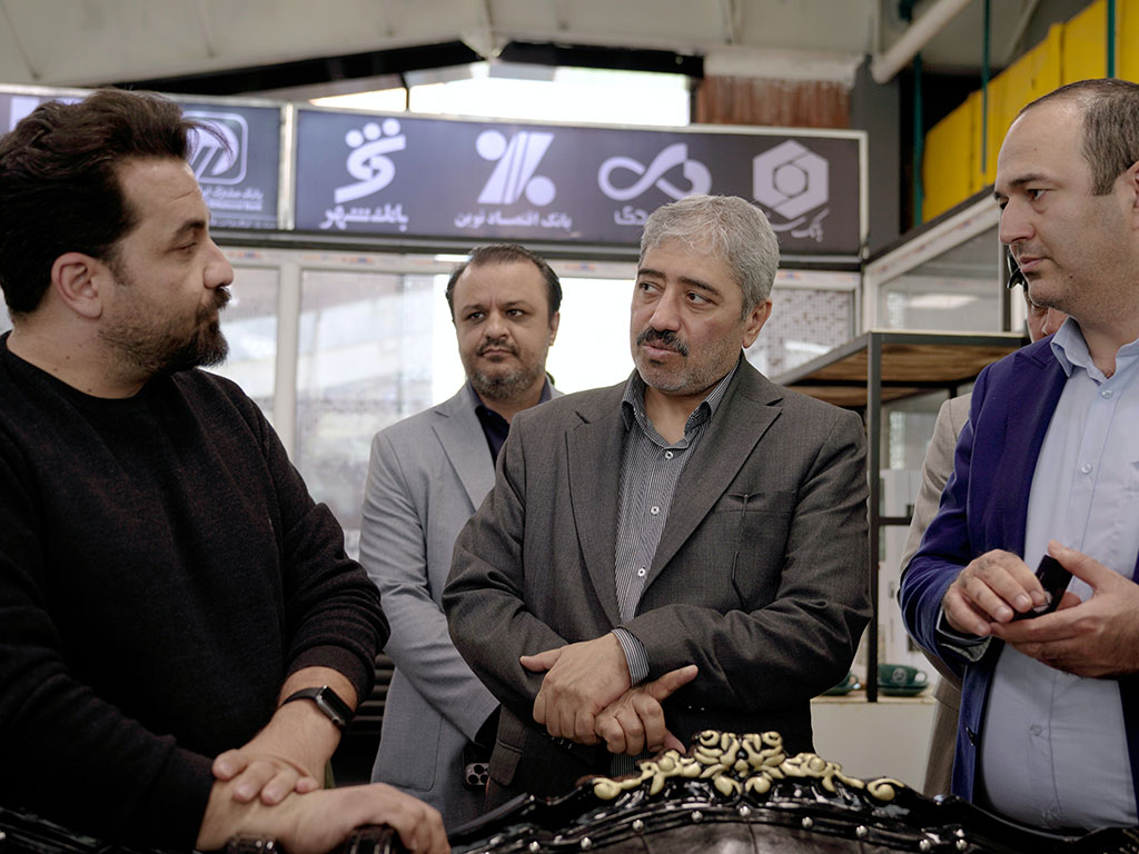 بازدید مدیران عالی رتبه گروه داده‌پردازی پارسیان از کارخانه نوآوری مشهد