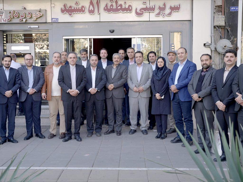 برگزاری جلسه توسعه کسب و کار مشترک گروه داده پردازی با مدیر منطقه خراسان بانک پارسیان