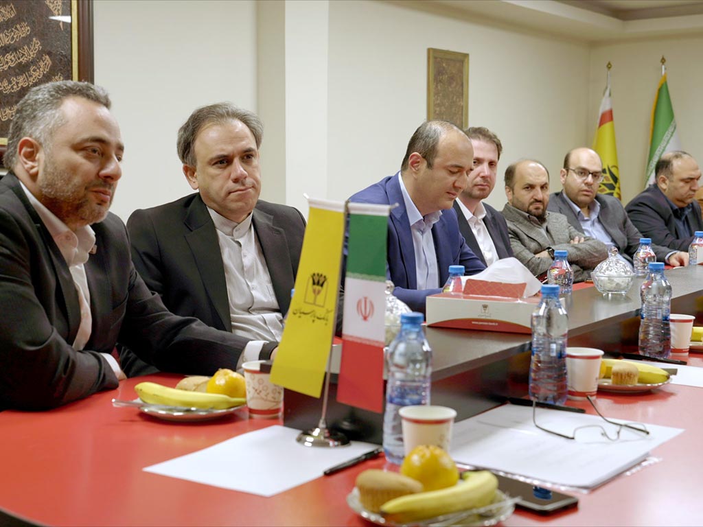 برگزاری جلسه توسعه کسب و کار مشترک گروه داده پردازی با مدیر منطقه خراسان بانک پارسیان