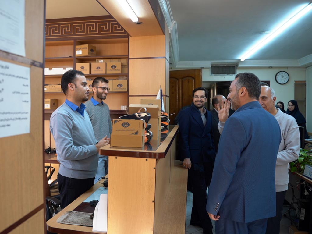 دیدار با نمایندگی شرکت تجارت الکترونیک پارسیان در اصفهان