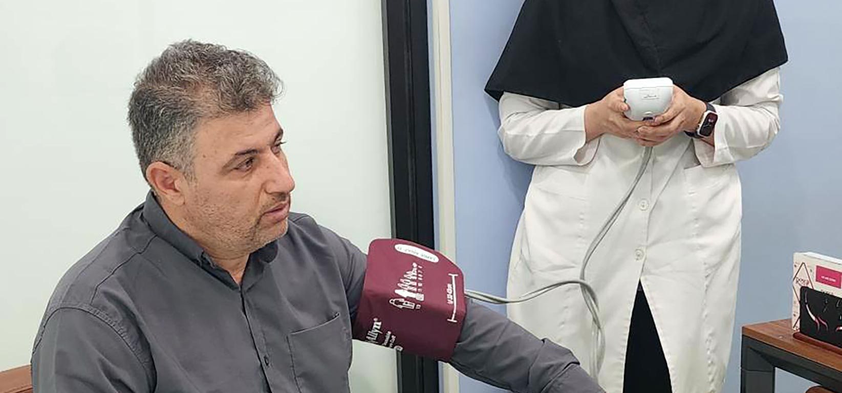 اجرای طرح پایش سلامت کارکنان در گروه داده‌پردازی پارسیان