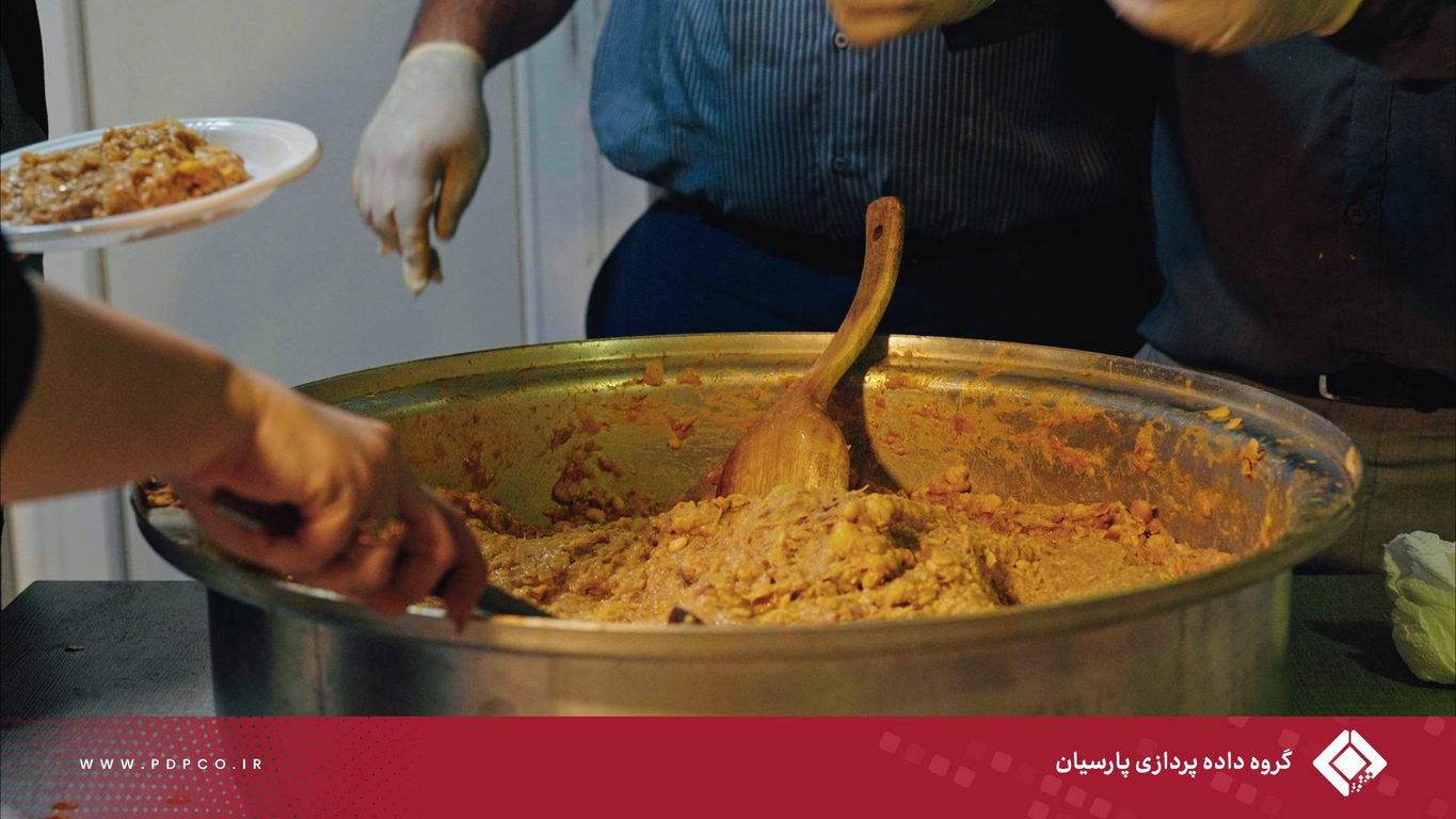 برگزاری مراسم «ناهار سادات» در گروه داده‌پردازی پارسیان به مناسبت عید سعید غدیر خم