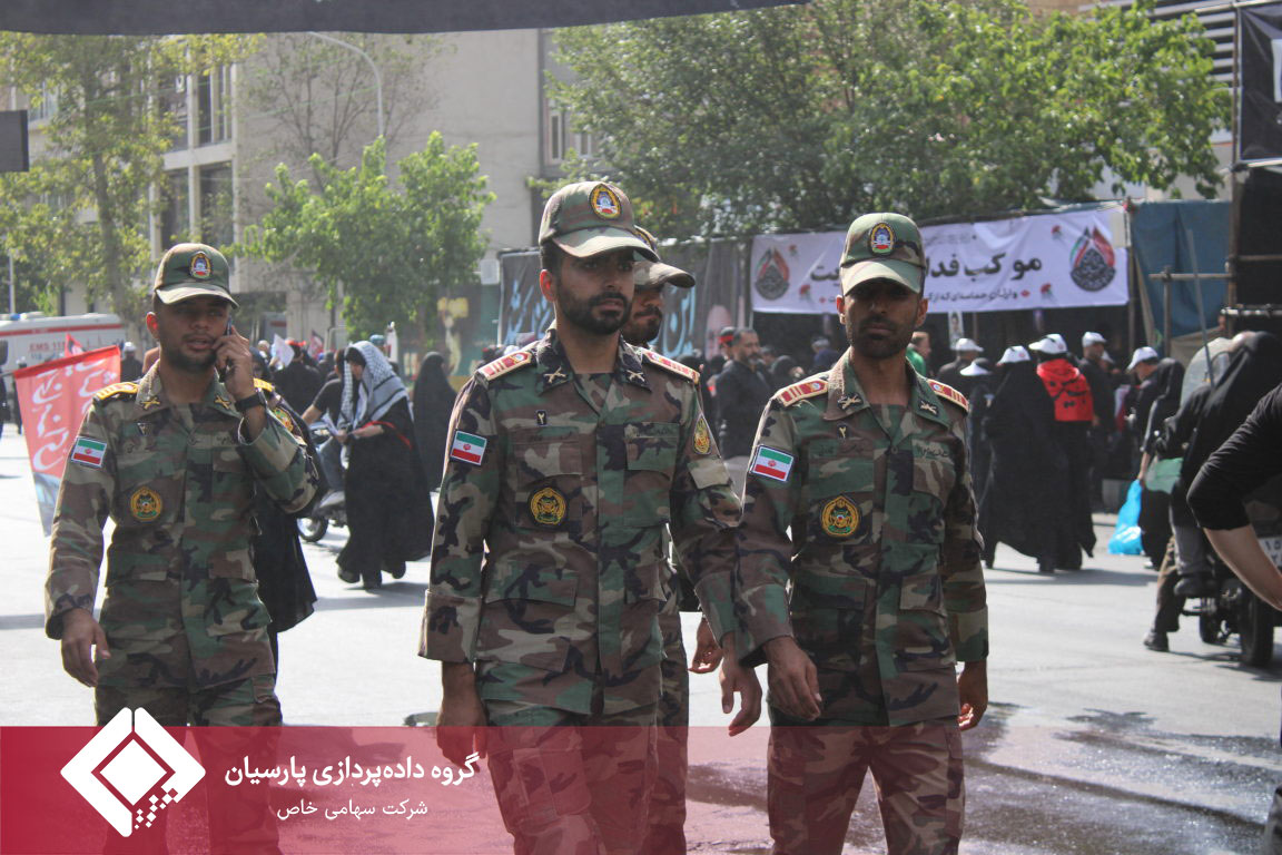 گزارش روز اول موکب گروه داده‌پردازی پارسیان در مراسم وداع
