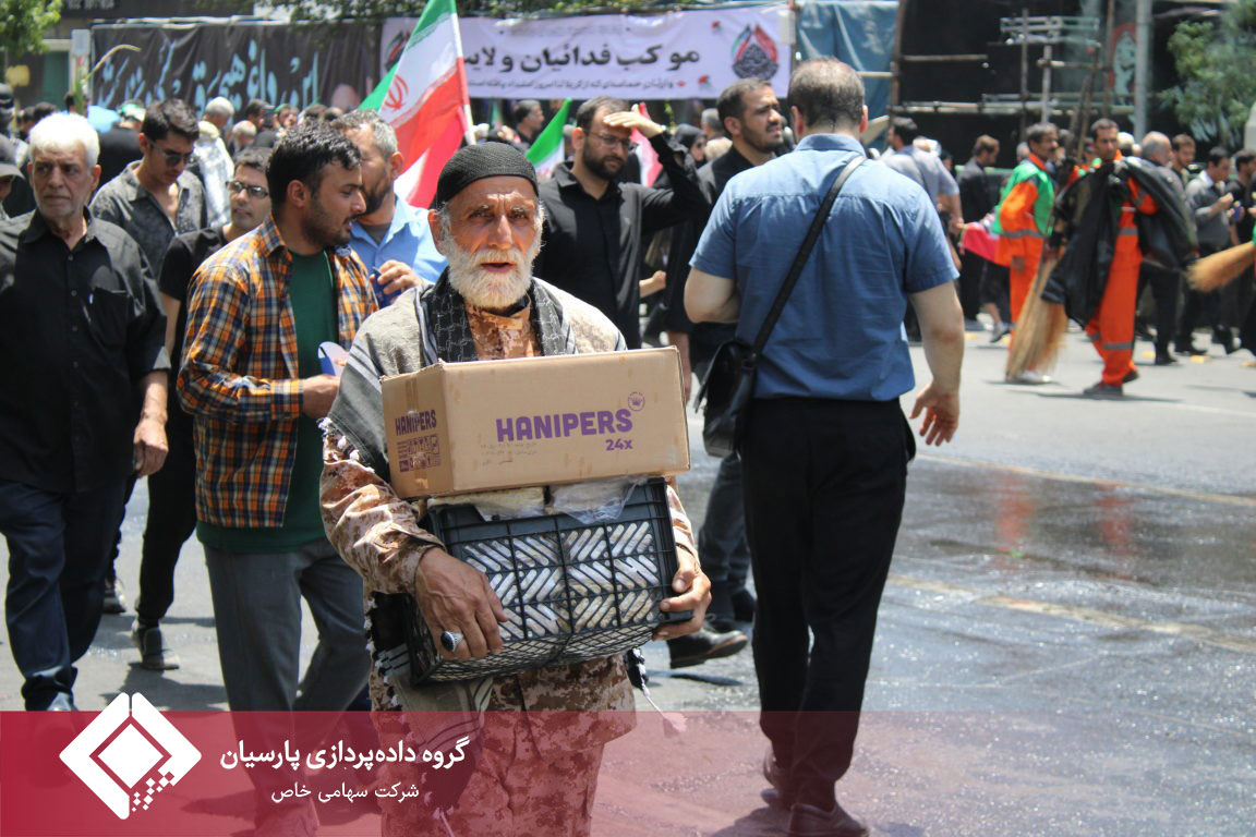 گزارش روز اول موکب گروه داده‌پردازی پارسیان در مراسم وداع