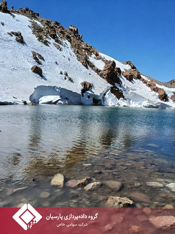 اهتزاز پرچم گروه داده‌پردازی پارسیان بر فراز بام آذربایجان؛ صعود موفق تیم کوهنوردی به قله سبلان